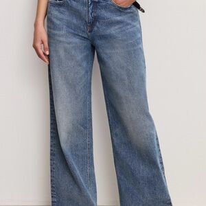 Good American Good Ease Relaxed Jeans Indigo